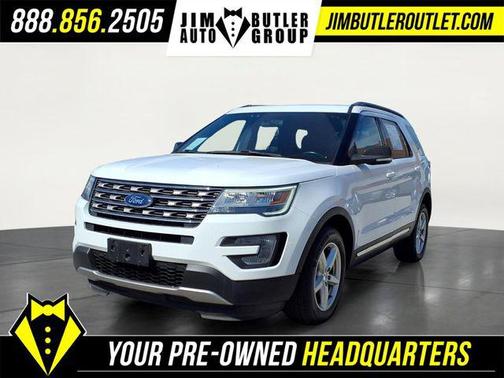 Oxford White 2017 Ford Explorer XLT