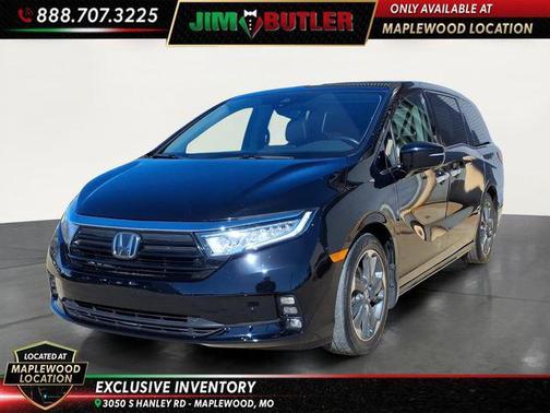 Crystal Black Pearl 2023 Honda Odyssey Elite