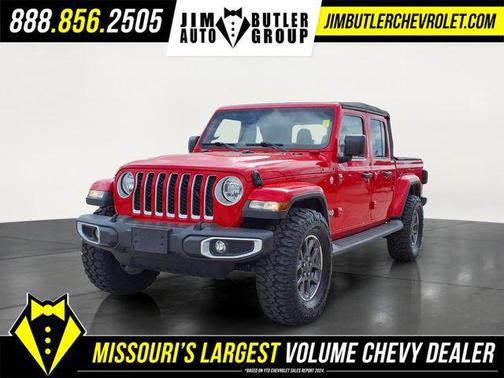 Firecracker Red Clearcoat 2020 Jeep Gladiator Overland
