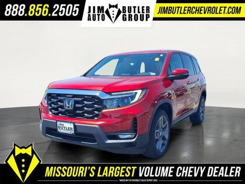 Radiant Red Metallic II 2022 Honda Passport AWD EX-L