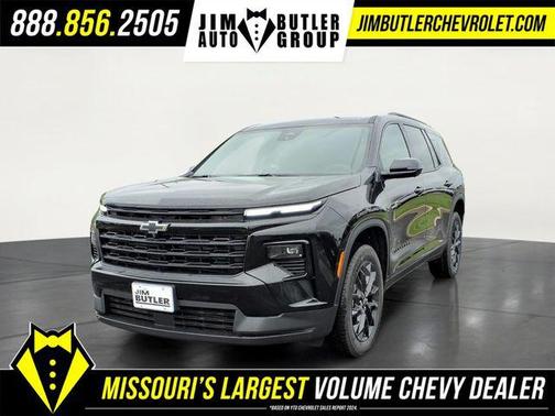 Mosaic Black Metallic 2026 Chevrolet Traverse LT