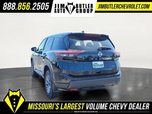 Super Black 2024 Nissan Rogue S