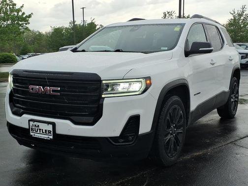 Summit White 2022 GMC Acadia AWD SLT