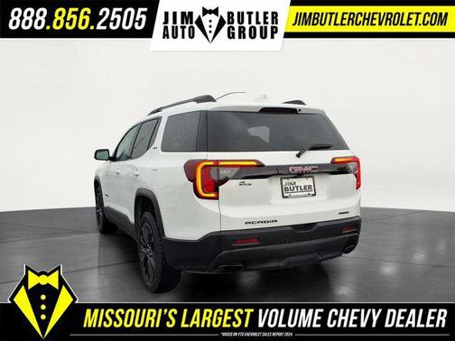 Summit White 2022 GMC Acadia AWD SLT