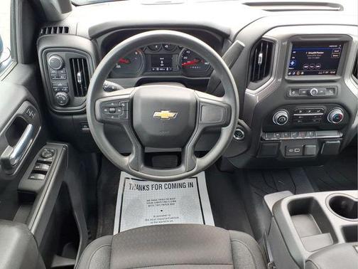 Glacier Blue Metallic 2024 Chevrolet Silverado 1500 Custom