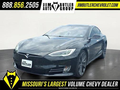 Solid Black 2019 Tesla Model S 100D