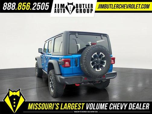 Hydro Blue Pearlcoat 2025 Jeep Wrangler Rubicon