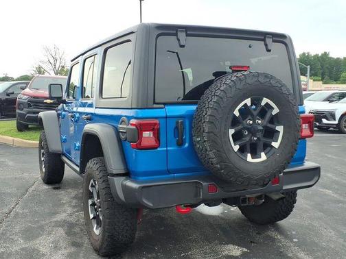 Hydro Blue Pearlcoat 2025 Jeep Wrangler Rubicon