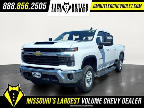 Summit White 2025 Chevrolet Silverado 2500 LT