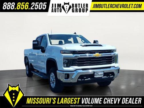 Summit White 2025 Chevrolet Silverado 2500 LT