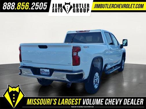 Summit White 2025 Chevrolet Silverado 2500 LT