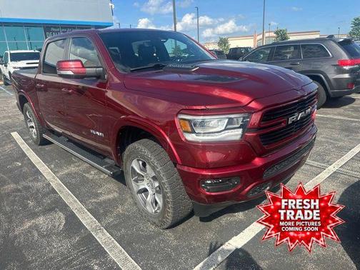 Delmonico Red Pearlcoat 2021 RAM 1500 Laramie