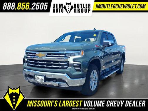 Cypress Gray 2025 Chevrolet Silverado 1500 LTZ