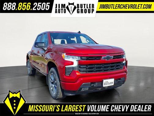 Radiant Red Tintcoat 2026 Chevrolet Silverado 1500 RST