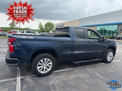 Northsky Blue Metallic 2021 Chevrolet Silverado 1500 Custom