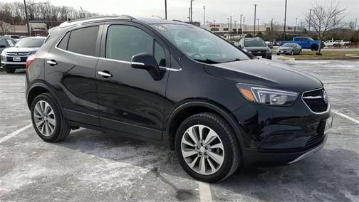 Ebony Twilight Metallic 2019 Buick Encore Preferred