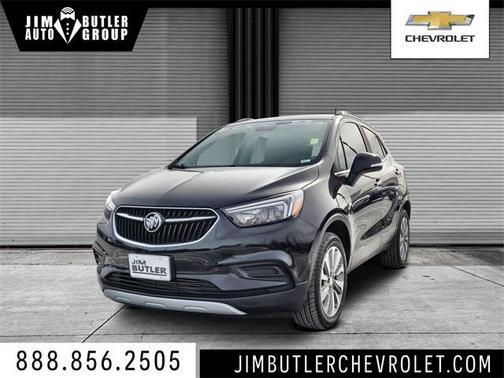 Ebony Twilight Metallic 2019 Buick Encore Preferred