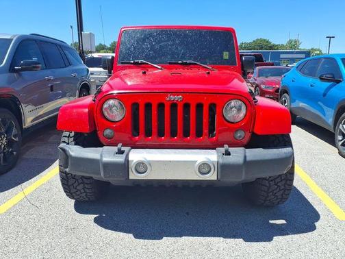 Firecracker Red Clear Coat 2015 Jeep Wrangler Unlimited Sahara