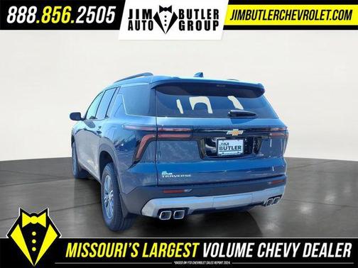 Lakeshore Blue Metallic 2026 Chevrolet Traverse LT
