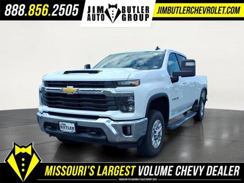 Summit White 2025 Chevrolet Silverado 2500 LT