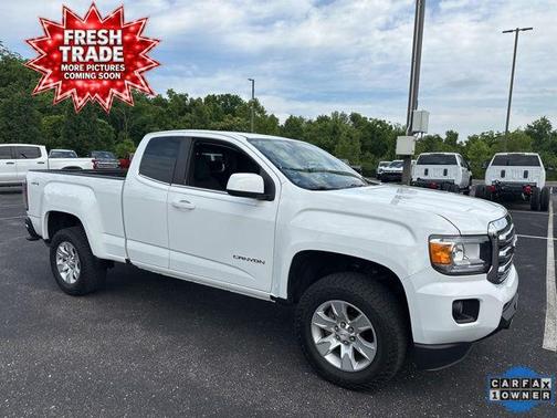 Summit White 2017 GMC Canyon SLE