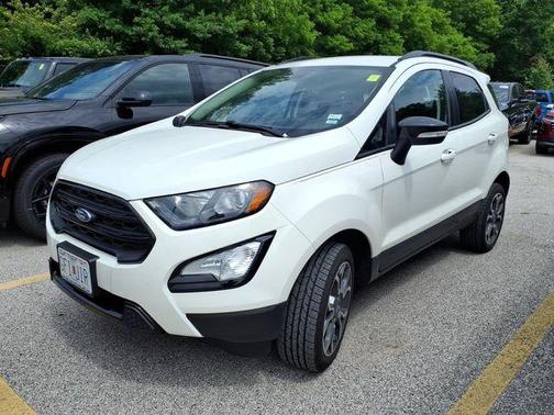 DIAMOND WHITE 2019 Ford EcoSport SES
