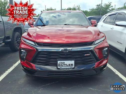 Radiant Red Tintcoat 2025 Chevrolet Blazer RS