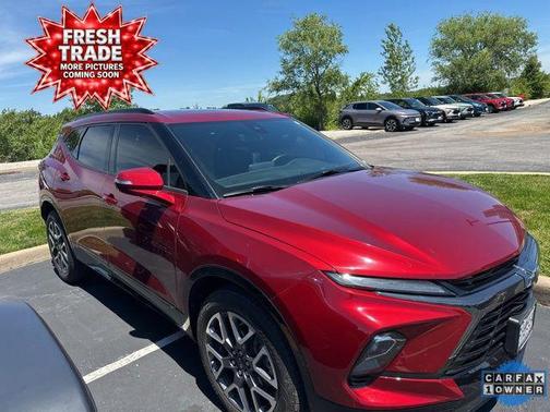 Radiant Red Tintcoat 2025 Chevrolet Blazer RS