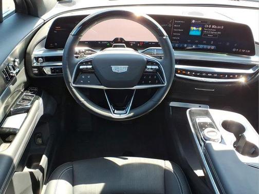 Radiant Red Tintcoat 2025 Cadillac LYRIQ Luxury