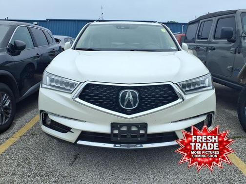 White 2018 Acura MDX 3.5L w/Advance Package