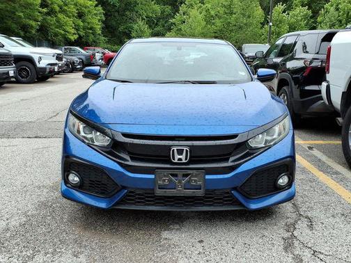 Aegean Blue Metallic 2017 Honda Civic EX