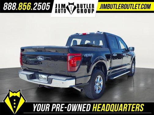 AGATE BLACK METALLIC 2025 Ford F-150 XLT
