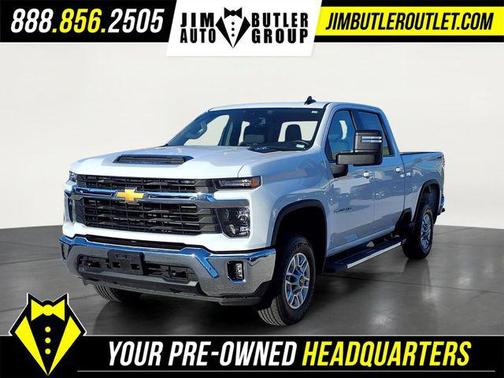Summit White 2025 Chevrolet Silverado 2500 LT