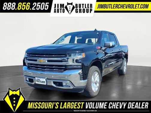 Black 2021 Chevrolet Silverado 1500 LTZ