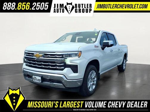 Summit White 2024 Chevrolet Silverado 1500 LTZ