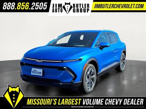 Riptide Blue Metallic 2026 Chevrolet Equinox EV LT