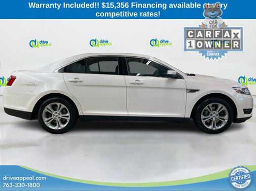 White Platinum Clearcoat Metallic 2018 Ford Taurus SEL