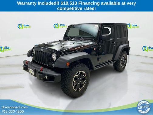 Black Clearcoat 2015 Jeep Wrangler Rubicon