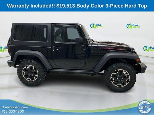 Black Clearcoat 2015 Jeep Wrangler Rubicon