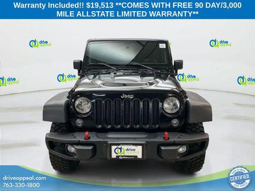 Black Clearcoat 2015 Jeep Wrangler Rubicon