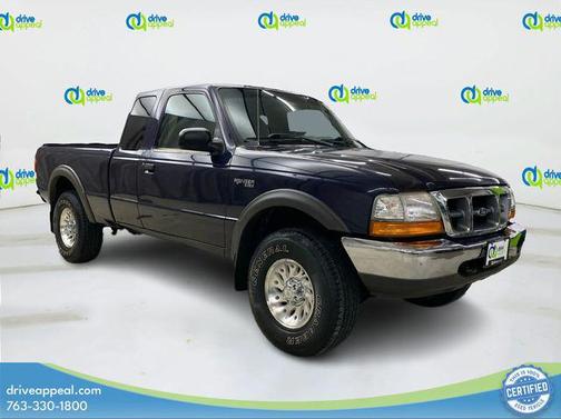 Black Clearcoat 1999 Ford Ranger XLT SuperCab