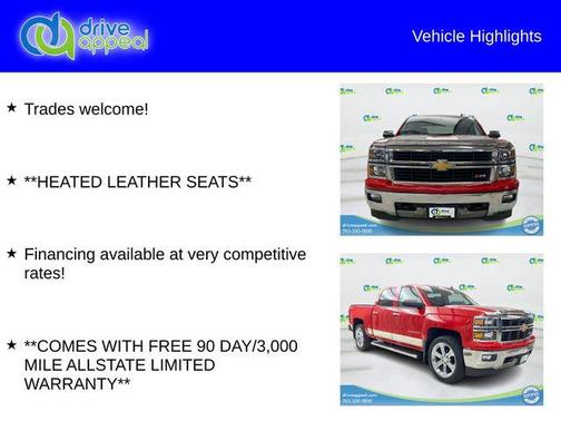 Victory Red 2014 Chevrolet Silverado 1500 2LT