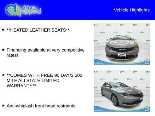 2016 Chrysler 200 S