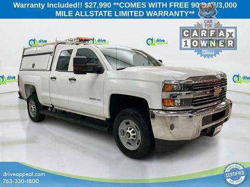 Summit White 2017 Chevrolet Silverado 2500 WT