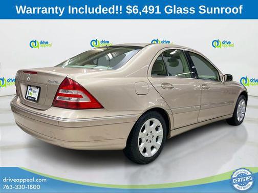 Beige 2005 Mercedes-Benz C-Class Luxury 4MATIC