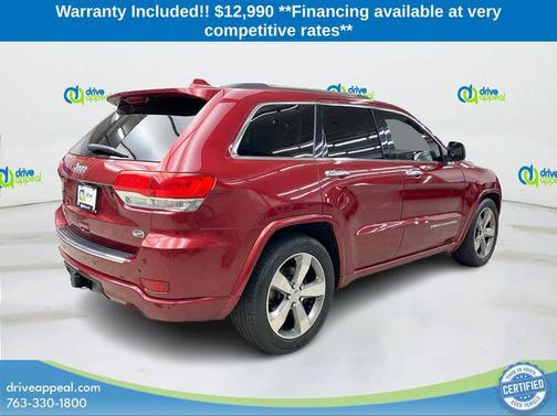 Brilliant Black Crystal Pearlcoat 2014 Jeep Grand Cherokee Overland