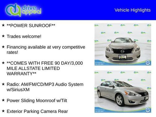 2015 Nissan Altima 2.5 SV