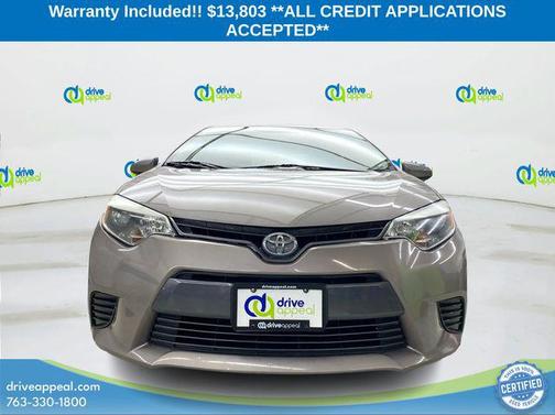 Beige 2015 Toyota Corolla LE ECO