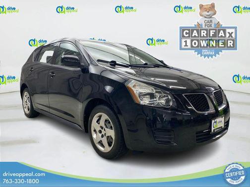 Jet Black Metallic 2009 Pontiac Vibe Base