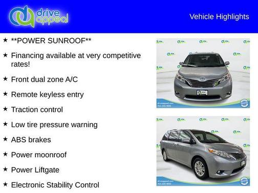 2017 Toyota Sienna XLE